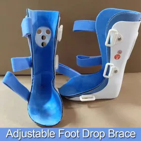 Adjustable Medical Ankle Foot Orthosis Support-Kids AFO Foot Drop Brace-For Sprained Ankle, Broken Foot