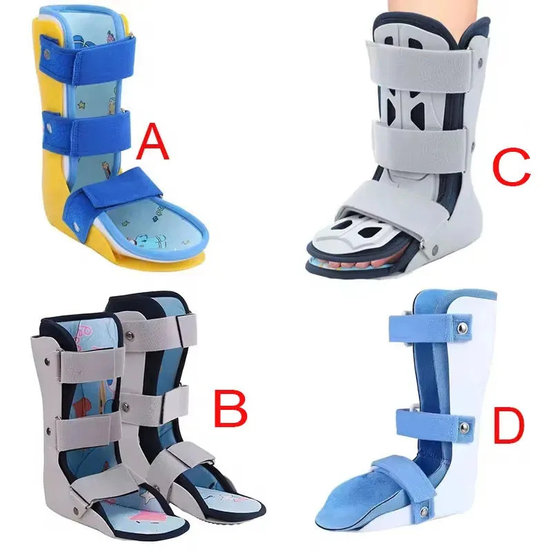 Adjustable Medical Ankle Foot Orthosis Support-Kids AFO Foot Drop Brace-For Sprained Ankle, Broken Foot