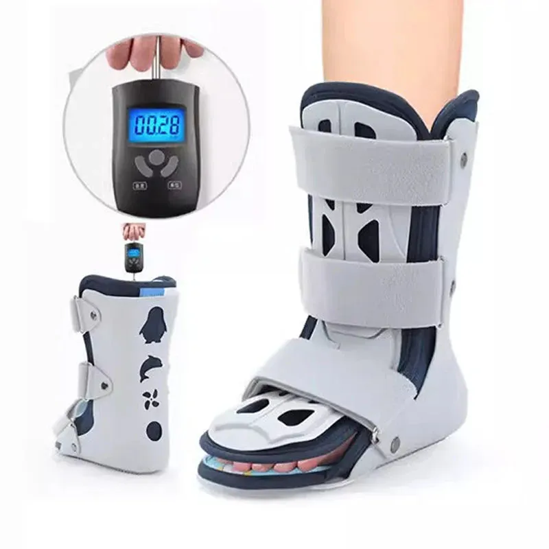 Adjustable Medical Ankle Foot Orthosis Support-Kids AFO Foot Drop Brace-For Sprained Ankle, Broken Foot