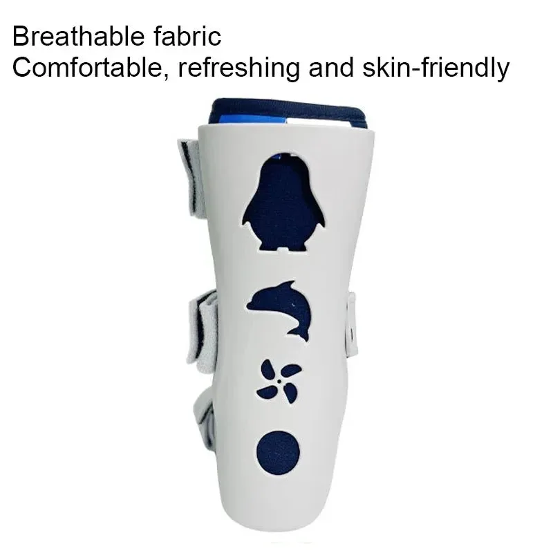 Adjustable Medical Ankle Foot Orthosis Support-Kids AFO Foot Drop Brace-For Sprained Ankle, Broken Foot