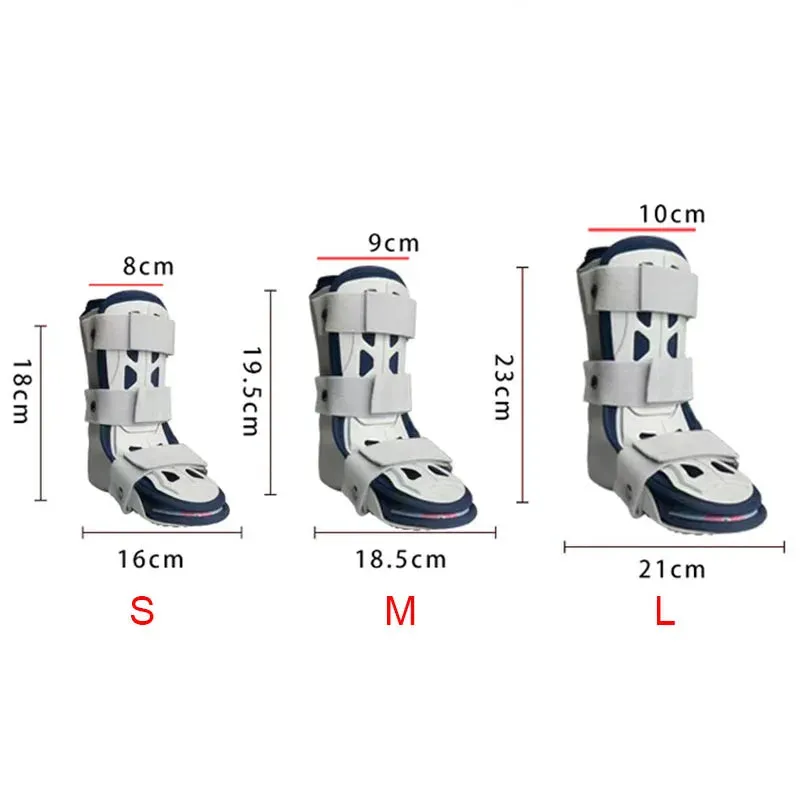 Adjustable Medical Ankle Foot Orthosis Support-Kids AFO Foot Drop Brace-For Sprained Ankle, Broken Foot