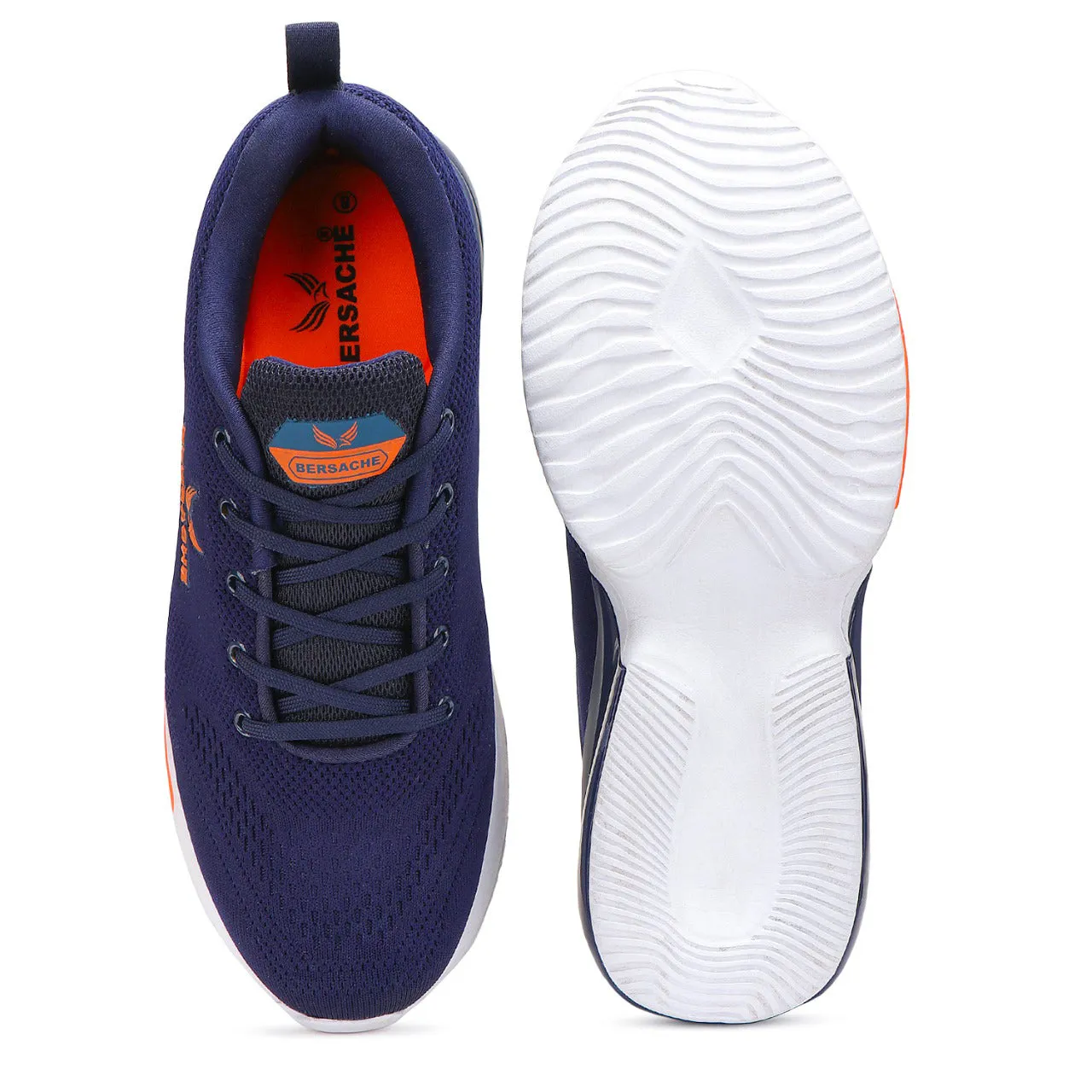Bersache Casual Shoe With High Quality Sole (Navy)    -   9048