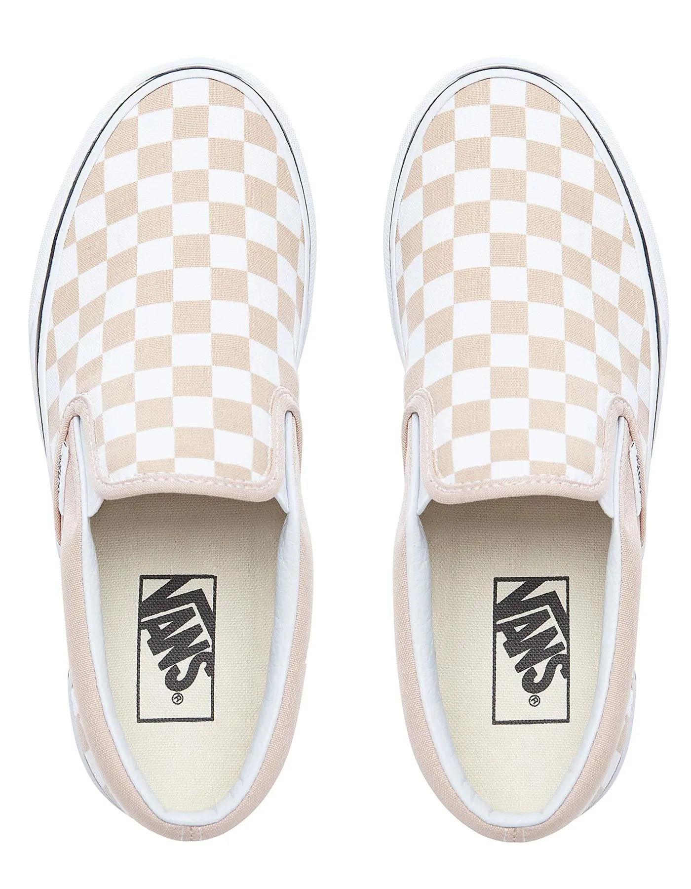 Classic Slip-on (Checkerboard) Frappe/True White Shoes