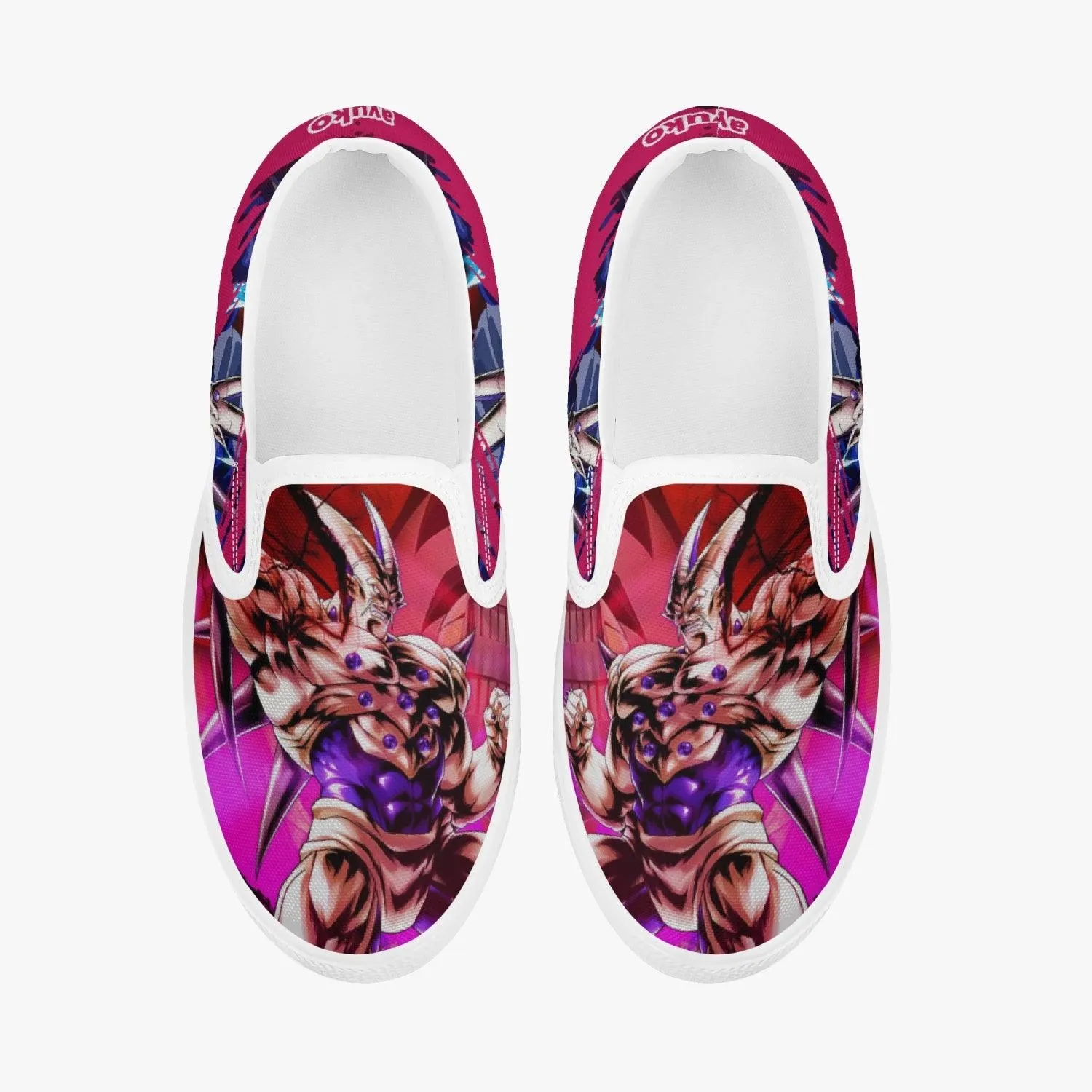 Dragonball Z Omega Shenron Kids Slipons Anime Shoes