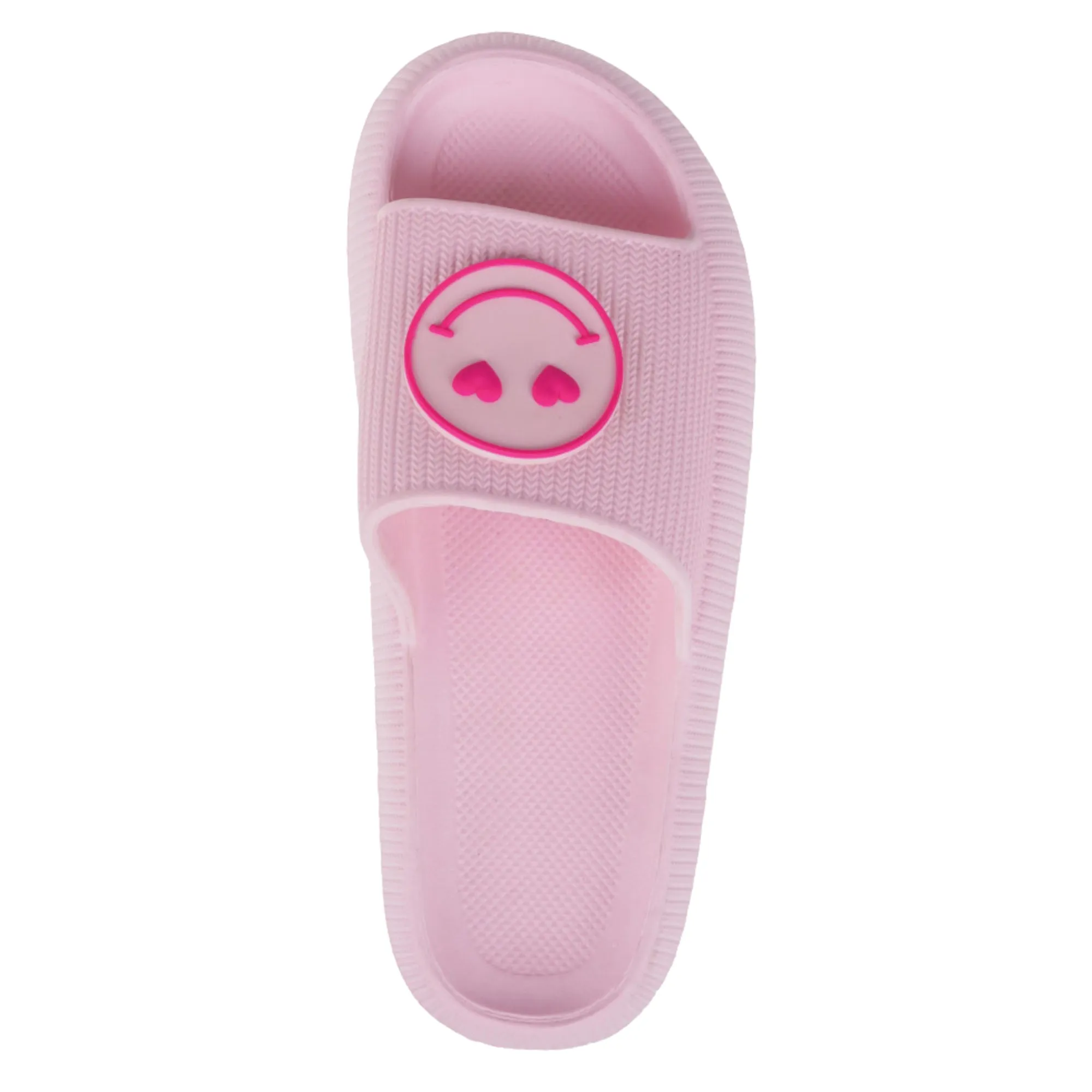 Foamwalk Womens' Sandals - Comfortable Beach Slides, Stylish Slide On Sandals, Everyday Women's Slide Sandals with Novelty Patch
