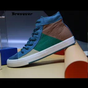 (Free Shipping) High Top Men Casual Shoes (Free Shipping)
