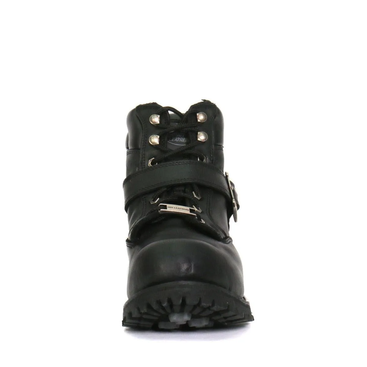 Hot Leathers Men's 6" Logger Boots With Buckle