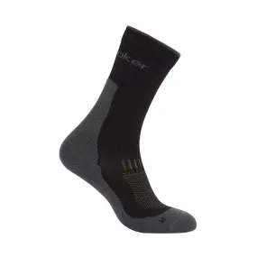 icebreaker Merino Men's Hike  Light Crew Socks - Black/OBS