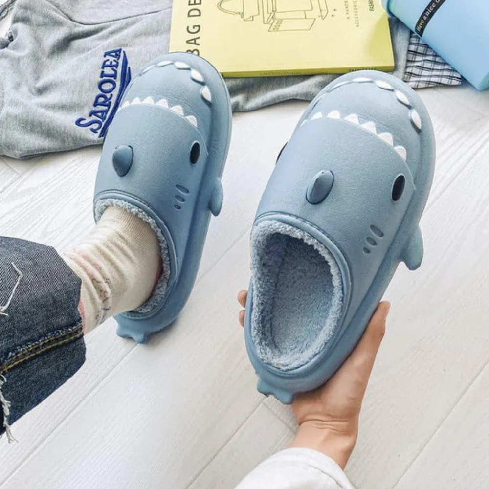 Lightweight Shark Slides Winter Footwear