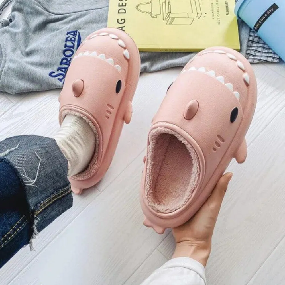 Lightweight Shark Slides Winter Footwear
