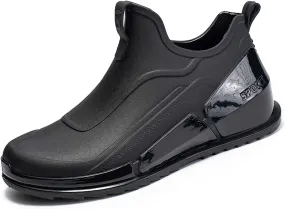 Men's Rain Shoes Non Slip Outdoor Comfortable Lightweight Casual Sneakers for Walking Travel Hiking