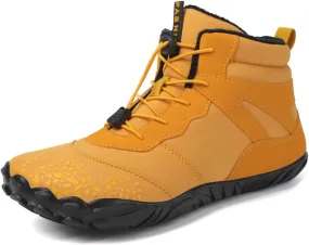 Mens Snow Boots Waterproof,Outdoor Hiking Lightweight Walking Winter Boots for Women,Comfortable Lightweight Warm Fur Lined Boots,Unisex