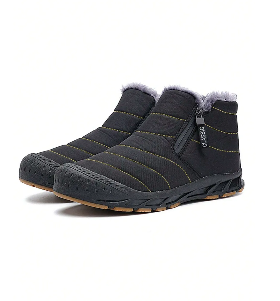 New Sz 12 Men's Snow Boots Winter Outdoor Sports Shoes Plus Velvet Thickened Waterproof And Slip-resistant Cold-resistant Boots For Outdoor Activities In -40 Degrees Celsius Sz 45 (12)