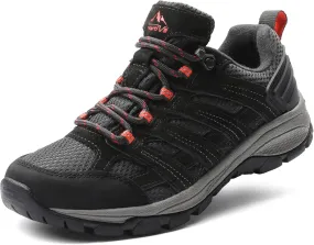 NORTIV 8 Women's Hiking Shoes Lightweight Breathable Mesh Walking Sneakers Outdoor Work Shoes