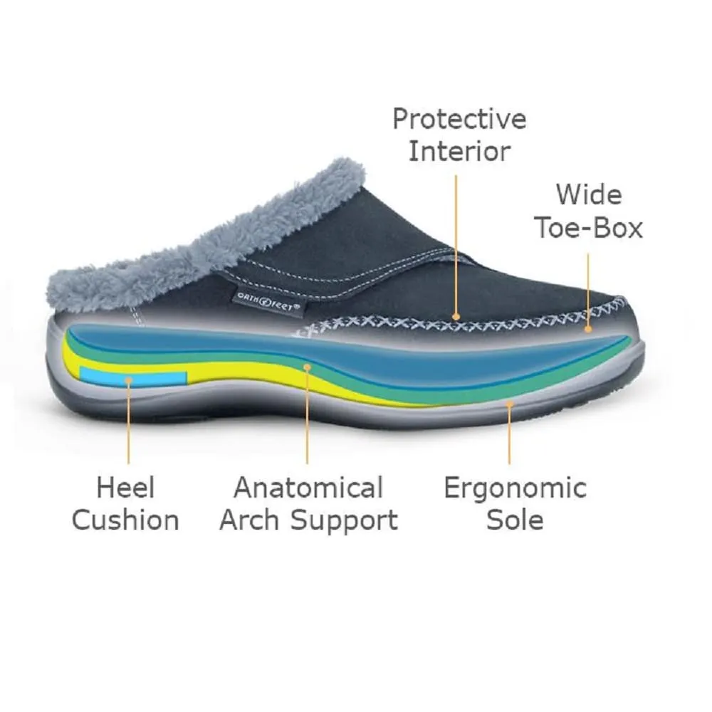 Orthofeet Women's Charlotte Slippers