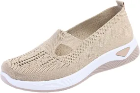 Orthopedic Shoes for Women Wide Width Breathable Walking Comfortable Non Slip Service Lightweight Sneakers