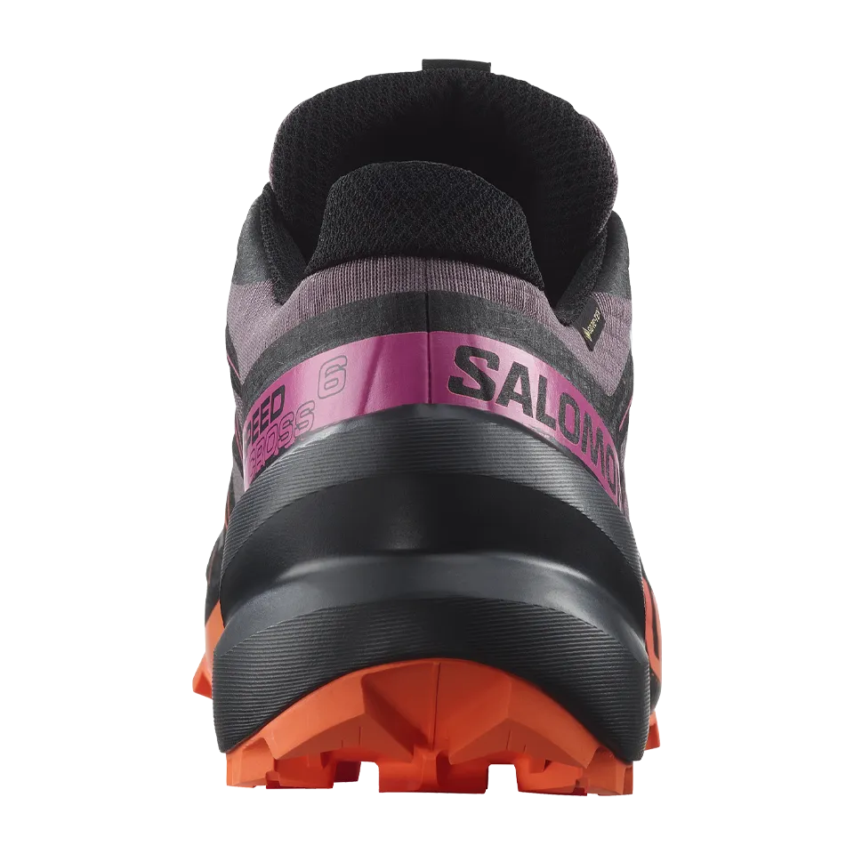 Salomon Women's Speedcross 6 GTX Moonscape/Black/Bird Of Paradise