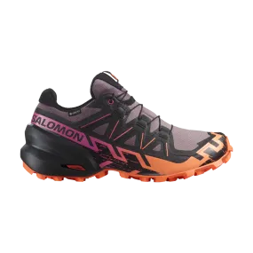 Salomon Women's Speedcross 6 GTX Moonscape/Black/Bird Of Paradise