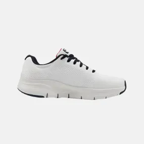 Skechers Arch Fit Men's Walking Shoes -White/Navy