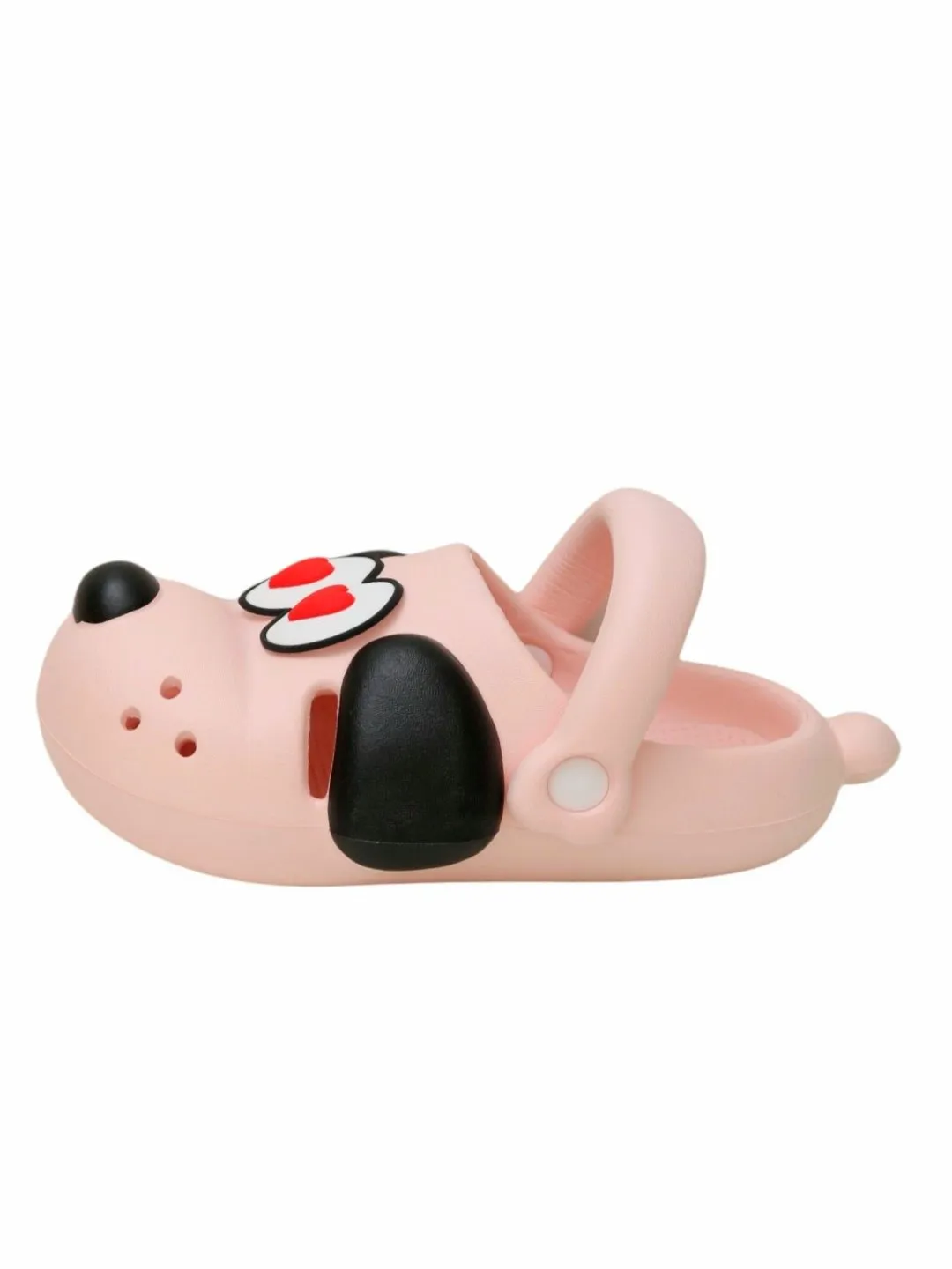 Sweetheart Soft Pink Puppy Girl's Clogs