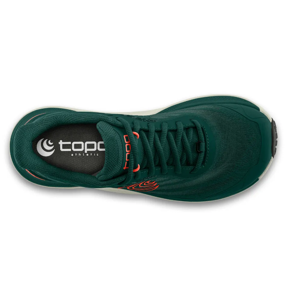 Topo Men's Ultraventure 4 Running Shoes in Dark Teal/Orange SS25