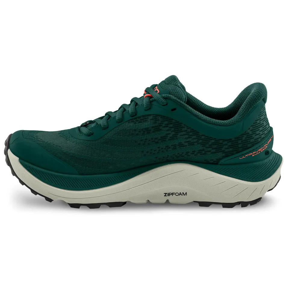Topo Men's Ultraventure 4 Running Shoes in Dark Teal/Orange SS25