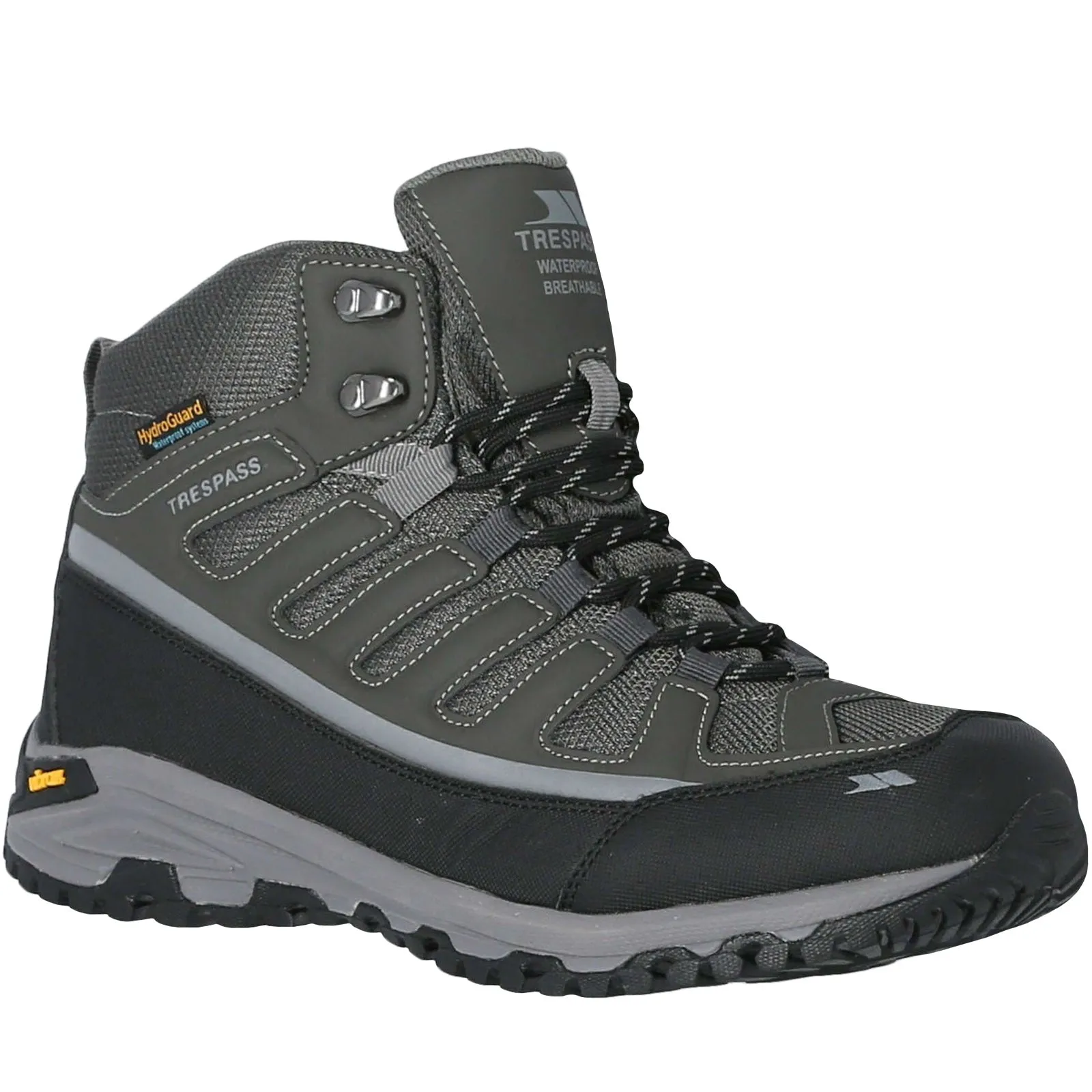 Trespass Mens Tennant Waterproof Boots - Castle