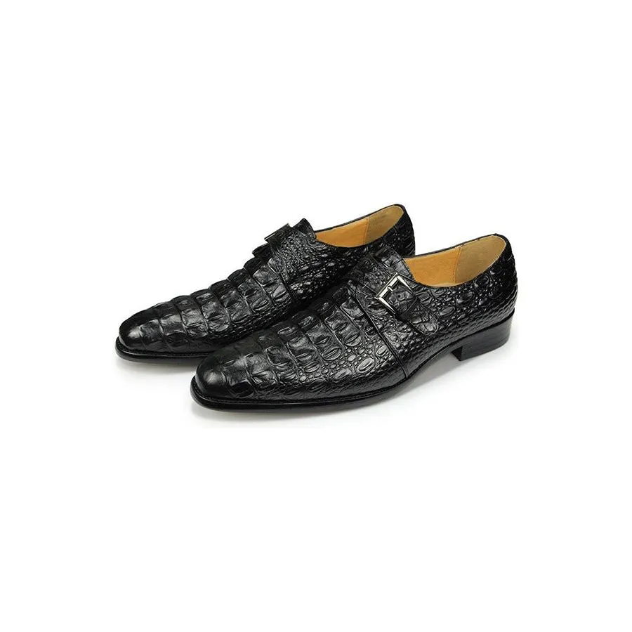 Veltique Easy Monk Strap Shoes