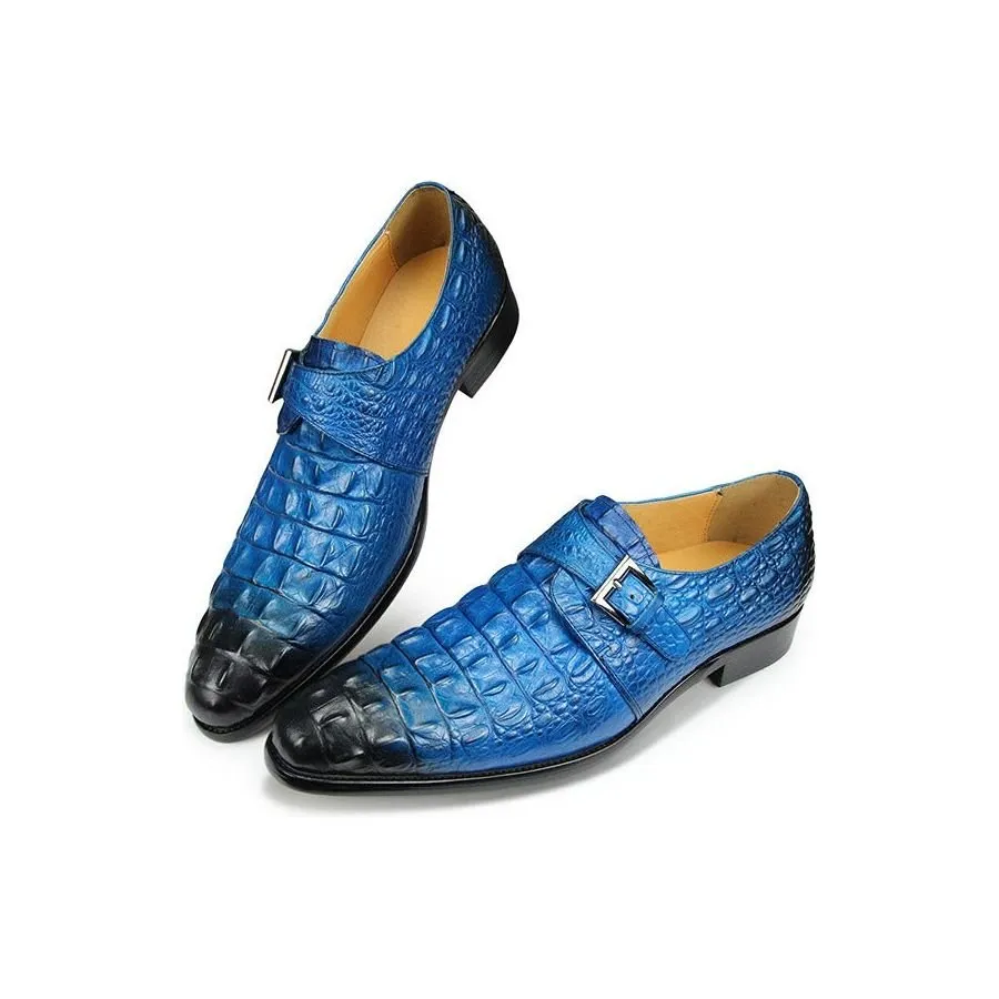 Veltique Easy Monk Strap Shoes