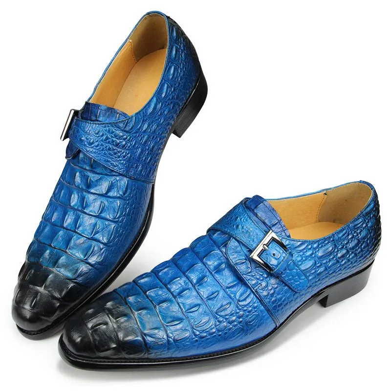 Veltique Easy Monk Strap Shoes