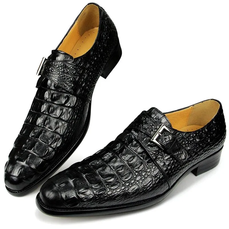 Veltique Easy Monk Strap Shoes