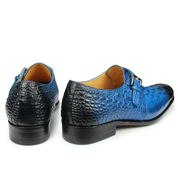Veltique Easy Monk Strap Shoes