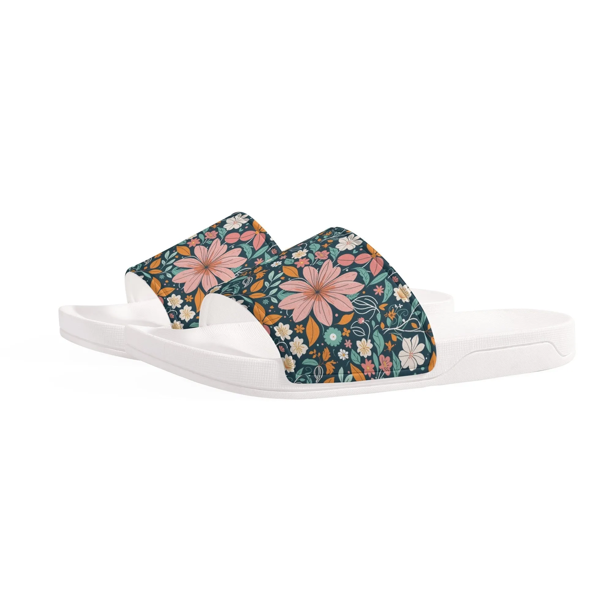Wild Flowers Mens Slide Sandals