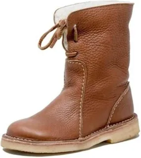 Winter Boots For Women Fashion Snow Boots Lightweight Warm Faux Fur Lined Slip On Comfort Mid-Calf Ankle Booties 2024