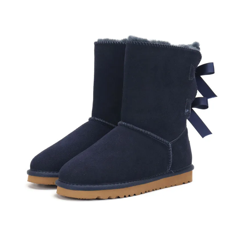Women Genuine Winter Warm Snow Boots