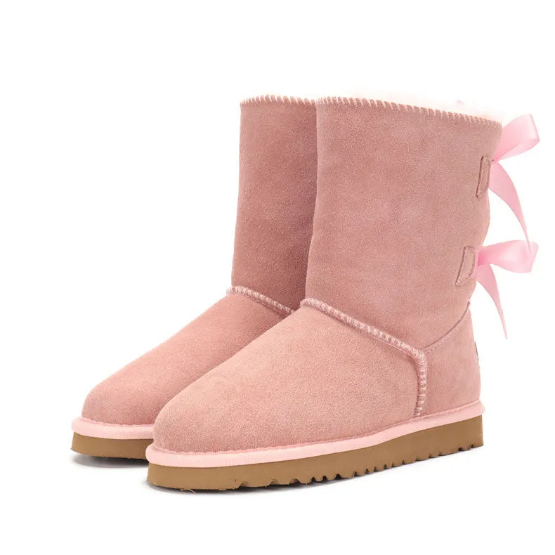 Women Genuine Winter Warm Snow Boots