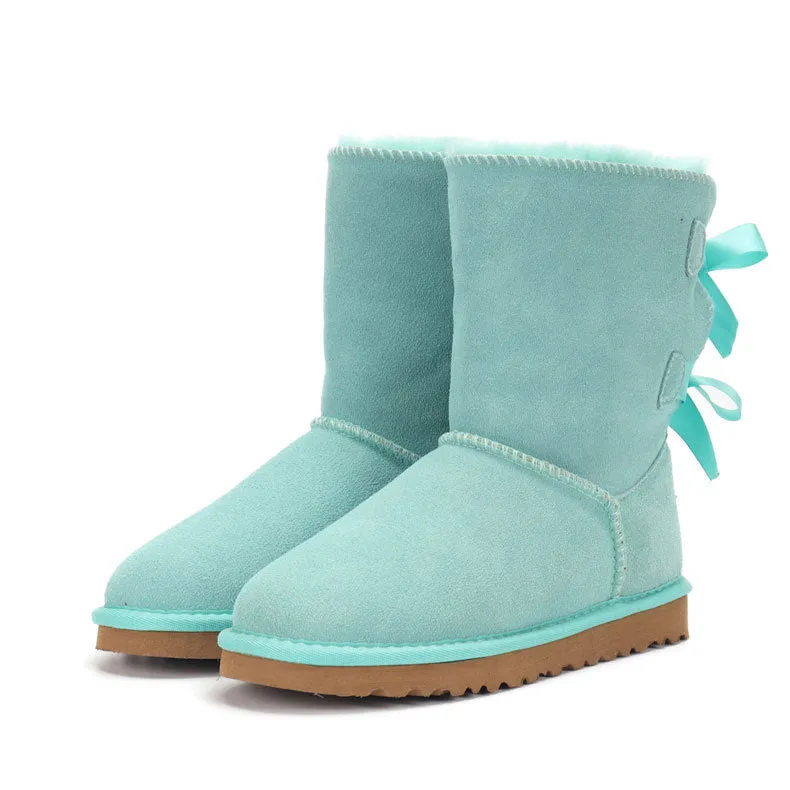 Women Genuine Winter Warm Snow Boots
