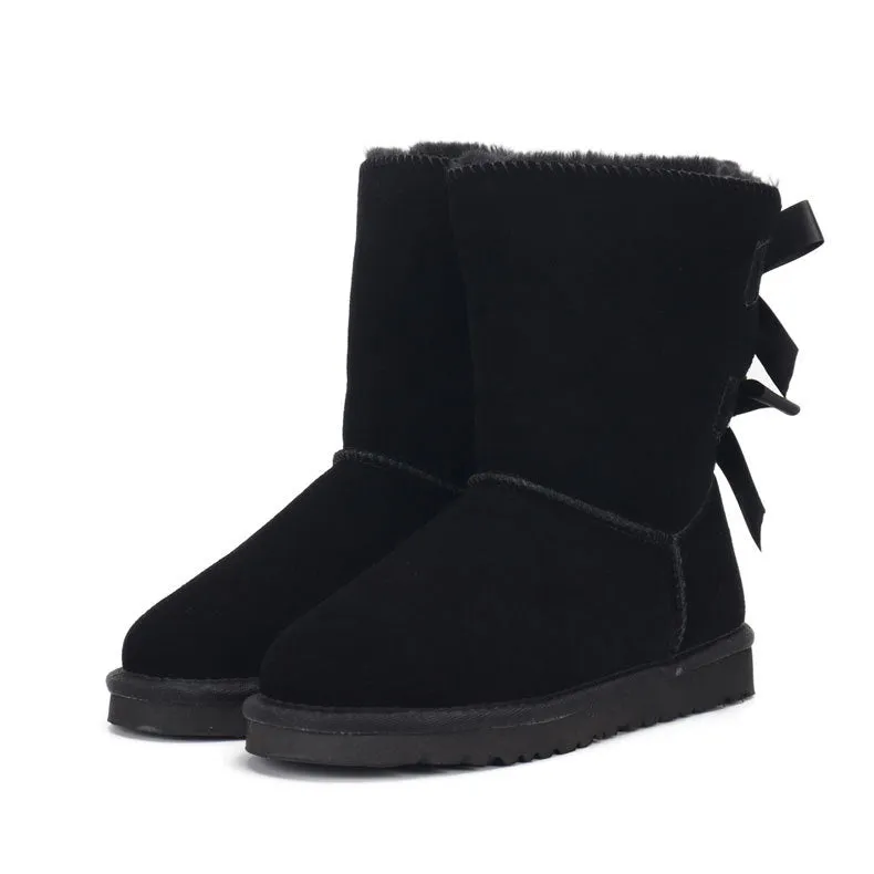 Women Genuine Winter Warm Snow Boots