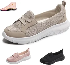 Women's Breathable Arch Support Non-Slip Slip On Shoes - Orthopedic Walking & Sneakers