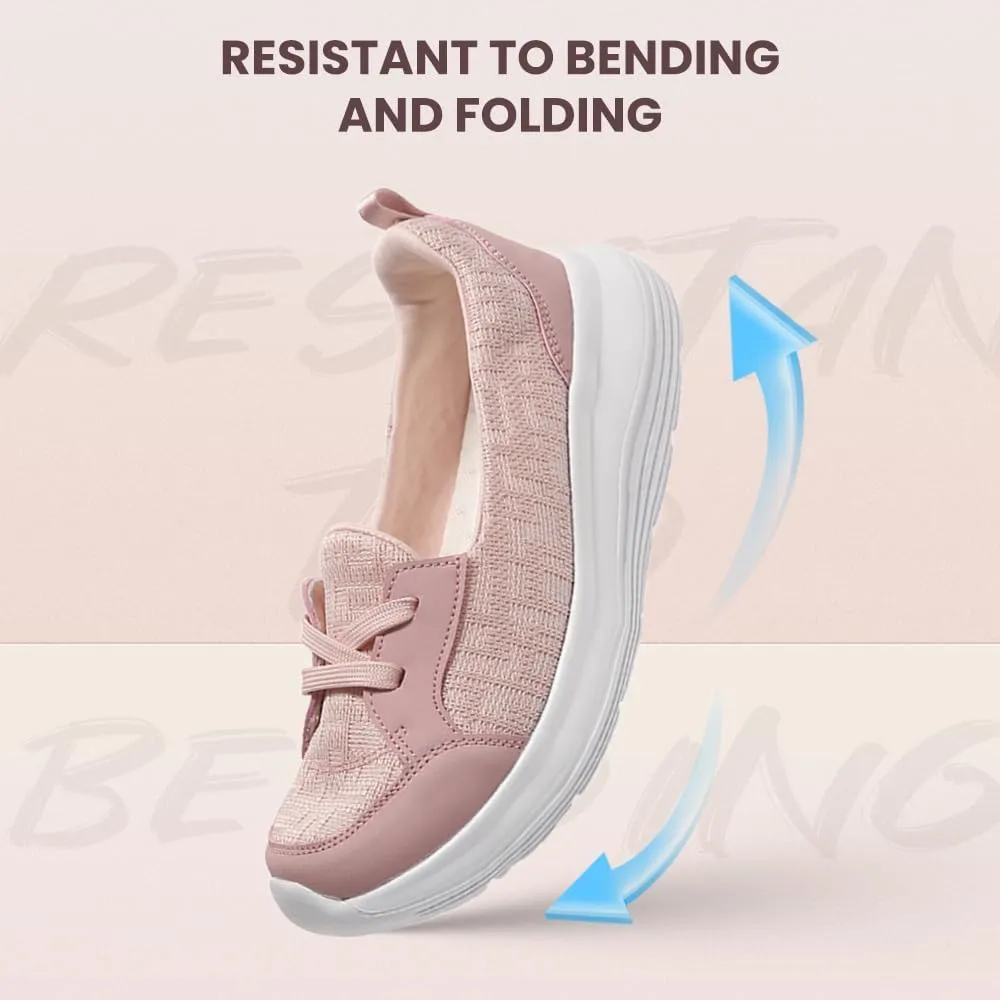 Women's Breathable Arch Support Non-Slip Slip On Shoes - Orthopedic Walking & Sneakers