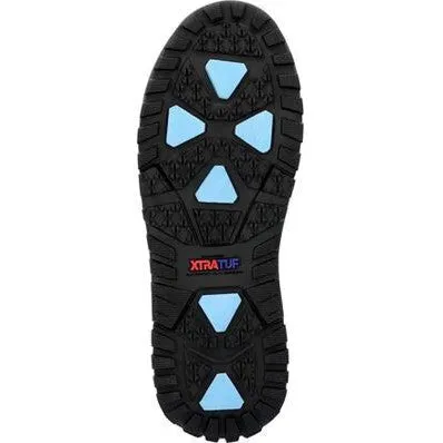 Xtratuf Men's Ice Fleege Lined Waterproof Ankle Deck Work Boot -Black- AIMR000