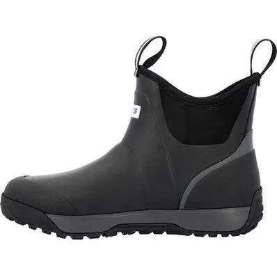 Xtratuf Men's Ice Fleege Lined Waterproof Ankle Deck Work Boot -Black- AIMR000