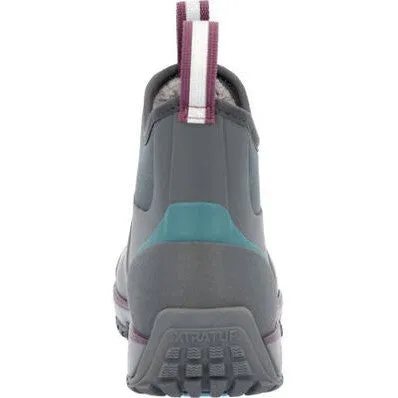 Xtratuf Women's Fleege Lined Waterproof Ankle Deck Work Boot -Grey- AIWR100